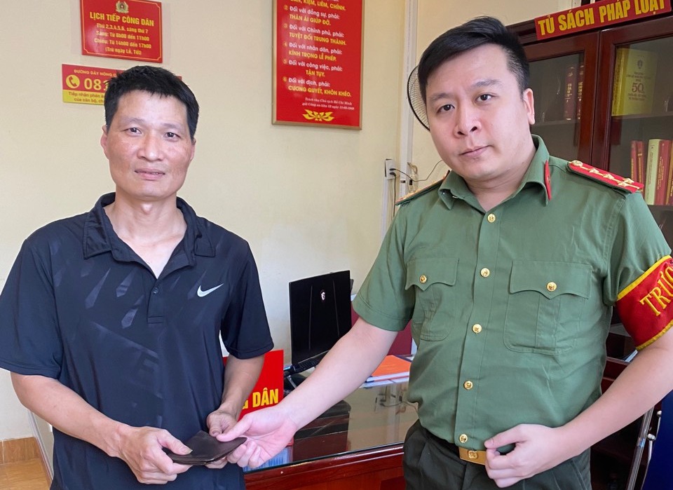 Người dân viết thư cảm ơn Công an quận Lê Chân